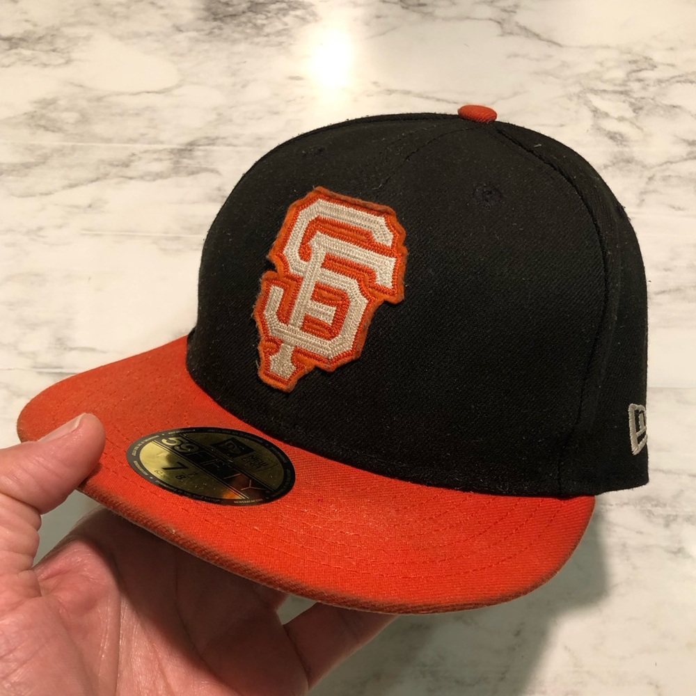 San Francisco Giants 2010 World Series New Era fitted large MLB Hat vintage cap